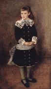 Pierre Renoir Marthe Berard(Girl Wearing a Blue Sash) China oil painting reproduction
